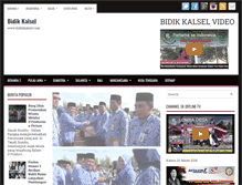 Tablet Screenshot of bidikkalsel.com